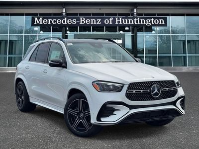2026 Mercedes-Benz GLE 350 in Polar White — front three-quarter view