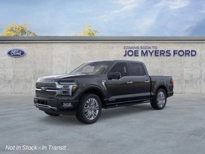 2026 Ford F-150 in Agate Black — front three-quarter view
