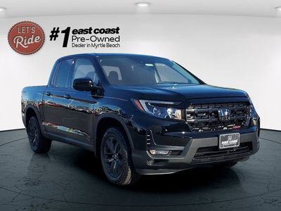 2025 Honda Ridgeline — front three-quarter view