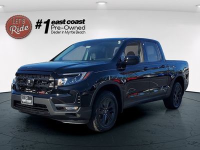 2025 Honda Ridgeline — rear three-quarter view