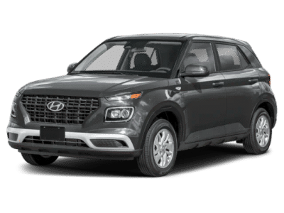 2026 Hyundai VENUE SE in Ecotronic Gray — front three-quarter view