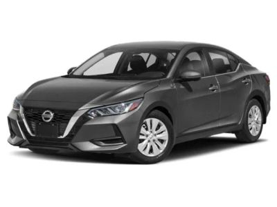 2023 Nissan Sentra SV in Fresh Powder — front three-quarter view