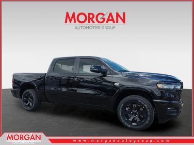 2026 Ram 1500 Big Horn/Lone Star in Black — front three-quarter view