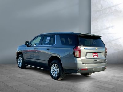 2022 Chevrolet Tahoe — rear three-quarter view