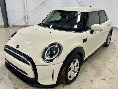 2022 MINI Cooper Cooper in Pepper White — front three-quarter view