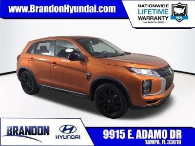 2023 Mitsubishi Outlander Sport 2.0 SE in Orange — front three-quarter view