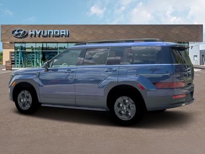 2026 Hyundai Santa Fe — rear three-quarter view
