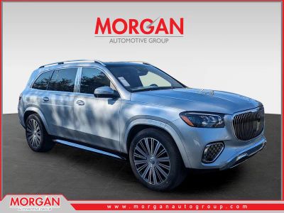 2026 Mercedes-Benz GLS Maybach 600 in Silver — front three-quarter view