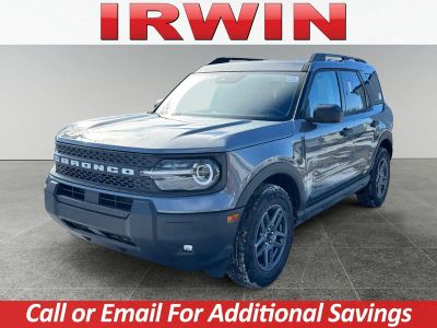 2026 Ford Bronco Sport Big Bend in Gray — front three-quarter view