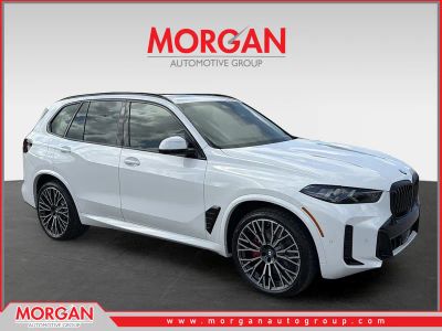 2026 BMW X5 sDrive40i in White — front three-quarter view