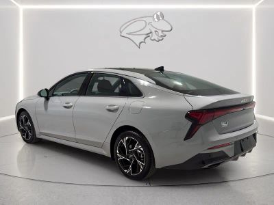 2025 Kia K5 — rear three-quarter view