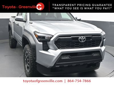 2025 Toyota Tacoma i-FORCE MAX TRD Off-Road i-FORCE MAX Truck Double Cab — rear three-quarter view