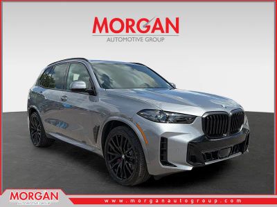 2026 BMW X5 xDrive40i in Skyscraper Grey Metallic — front three-quarter view