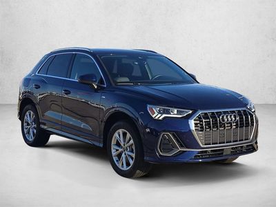 2025 Audi Q3 — rear three-quarter view