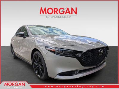 2026 Mazda Mazda3 3 2.5 Turbo Premium Plus in Silver — front three-quarter view