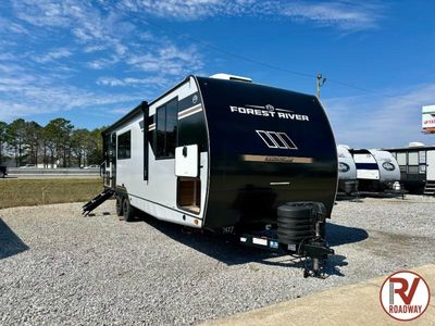 2026 Forest River RV Vibe — front three-quarter view