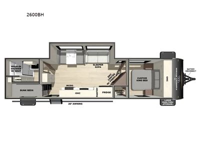 2026 Forest River RV Vibe — side profile view