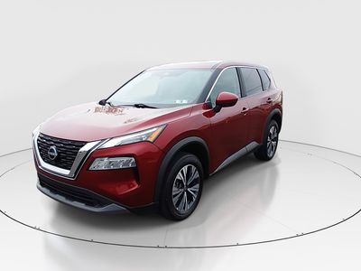 2023 Nissan Rogue — rear three-quarter view