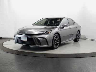 2025 Toyota Camry — rear three-quarter view