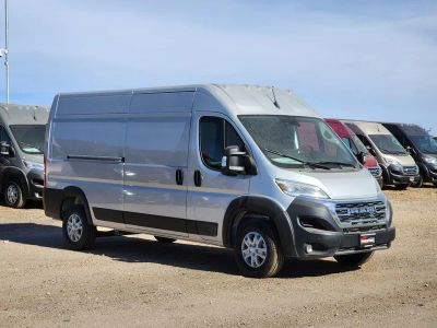 2026 RAM Promaster RAM PROMASTER 2500 SLT CARGO VAN HIGH ROOF 159' WB in Bright Silver Metallic Clear-Coat Exterior Paint — front...