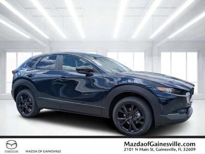 2026 Mazda CX-30 2.5 S Select Sport in Blue — front three-quarter view