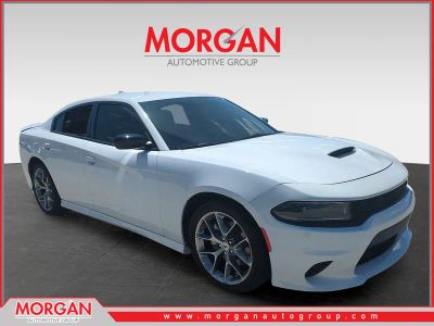 2023 Dodge Charger GT in White — front three-quarter view
