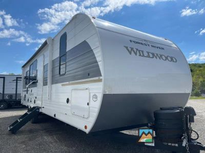 2026 Forest River RV Wildwood 27RK — front three-quarter view