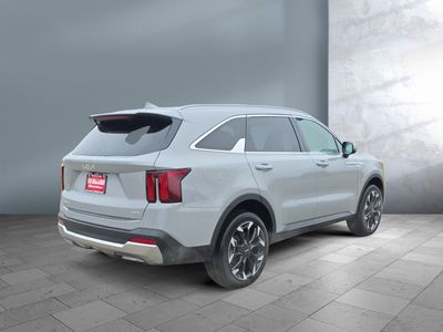 2026 Kia Sorento — rear three-quarter view
