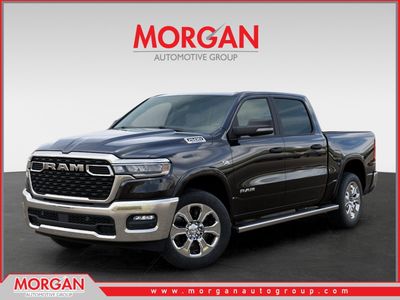 2026 Ram 1500 Big Horn/Lone Star in Black — front three-quarter view