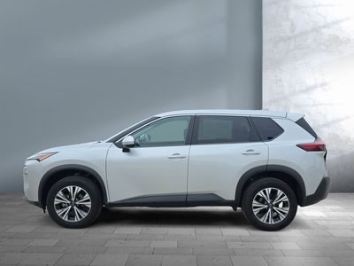 2023 Nissan Rogue — rear three-quarter view