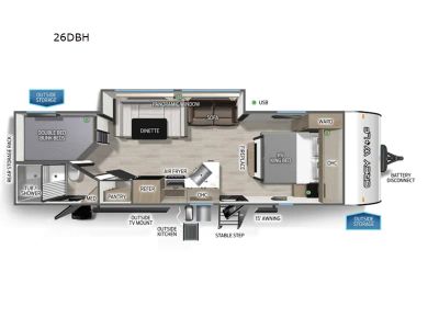 2027 Forest River RV Cherokee Grey Wolf — side profile view