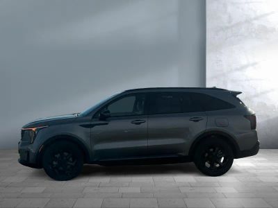 2026 Kia Sorento Hybrid — rear three-quarter view