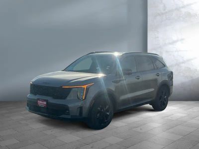 2026 Kia Sorento Hybrid — front three-quarter view