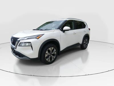 2023 Nissan Rogue — rear three-quarter view
