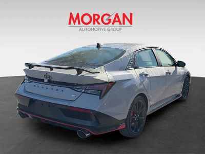 2026 Hyundai ELANTRA N — rear three-quarter view