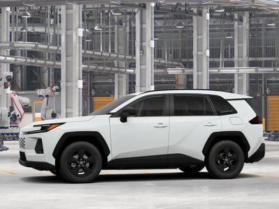 2026 Toyota RAV4 — rear three-quarter view