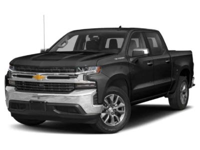 2021 Chevrolet Silverado 1500 LT in Summit White — front three-quarter view