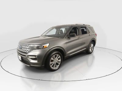 2023 Ford Explorer — rear three-quarter view