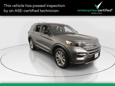 2023 Ford Explorer Limited 4WD — front three-quarter view