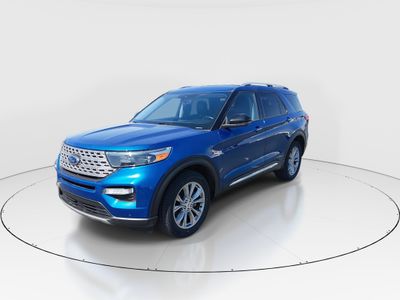 2023 Ford Explorer — rear three-quarter view