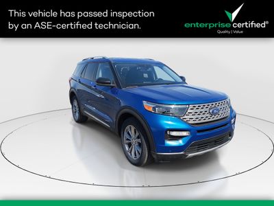 2023 Ford Explorer Limited 4WD — front three-quarter view