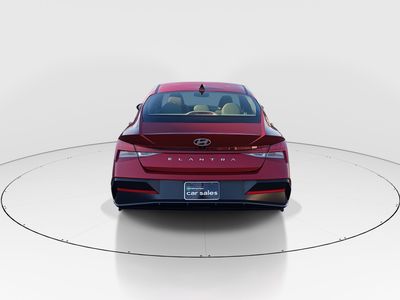 2025 Hyundai Elantra — engine compartment view