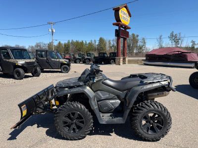 2022 Can-Am Outlander XT 850 2JNH in Boreal Green — front three-quarter view