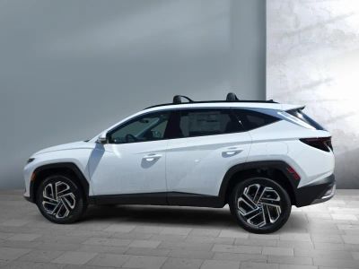 2026 Hyundai Tucson — rear three-quarter view