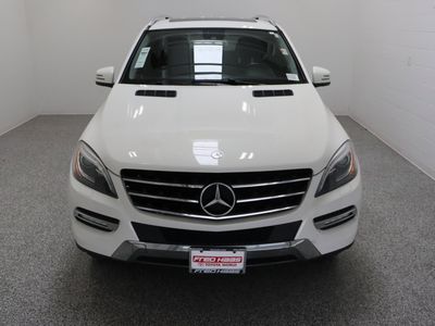 2013 Mercedes-Benz M-Class AWD — rear three-quarter view