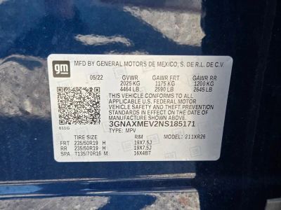 2022 Chevrolet Equinox — photo 32 view