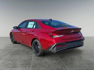 2026 Hyundai Elantra — rear three-quarter view