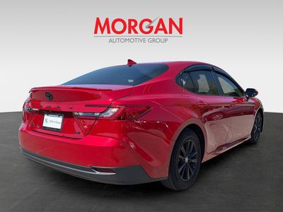 2025 Toyota Camry — rear three-quarter view