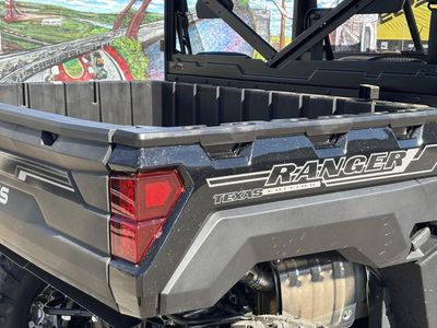2026 Polaris Ranger Crew XP 1000 Texas Edition — rear three-quarter view
