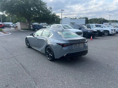 2024 Lexus IS — rear three-quarter view